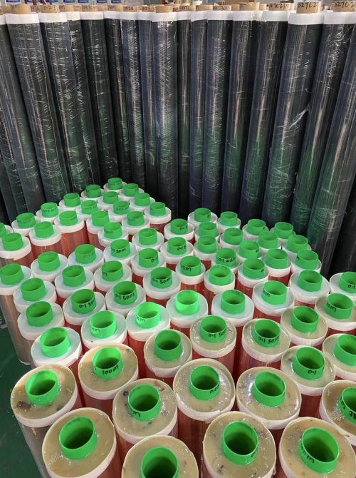 Ацетатна тканина, бакарни фои